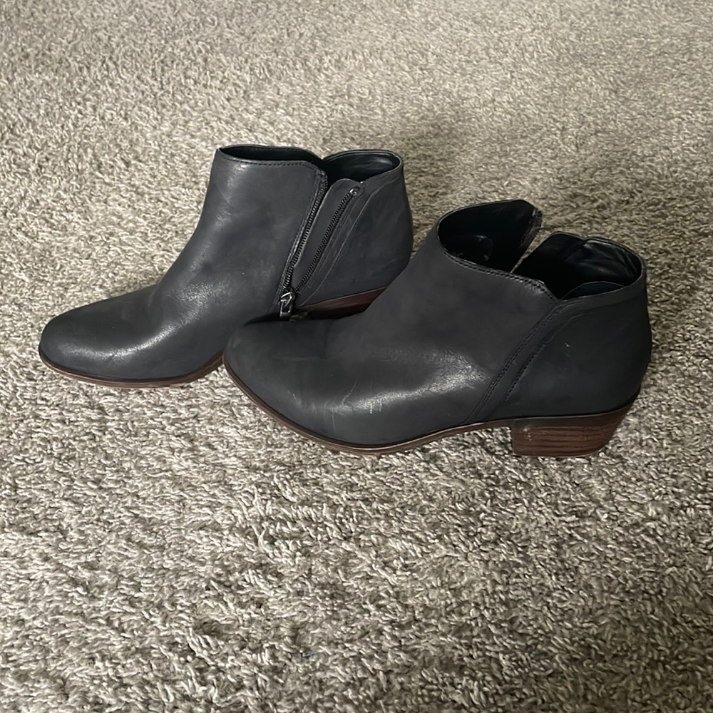 Black ankle boots